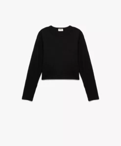 تیشرت بیسیک یقه گرد با آستین بلند از ترکیب ویسکوز برند Koton - 964433056