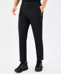 شلوار باریک مردانه مشکی M Coated S2520148-3817 برند Skechers - 991040186