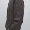 ژاکت بافتنی پنبهای با بافت موتیف دار برند Massimo Dutti - 977920134