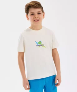 تیشرت گرافیکی بزرگ مردانه بچهگانه رنگ سفید روشن کد Sk2510030-102 برند Skechers - 928428792