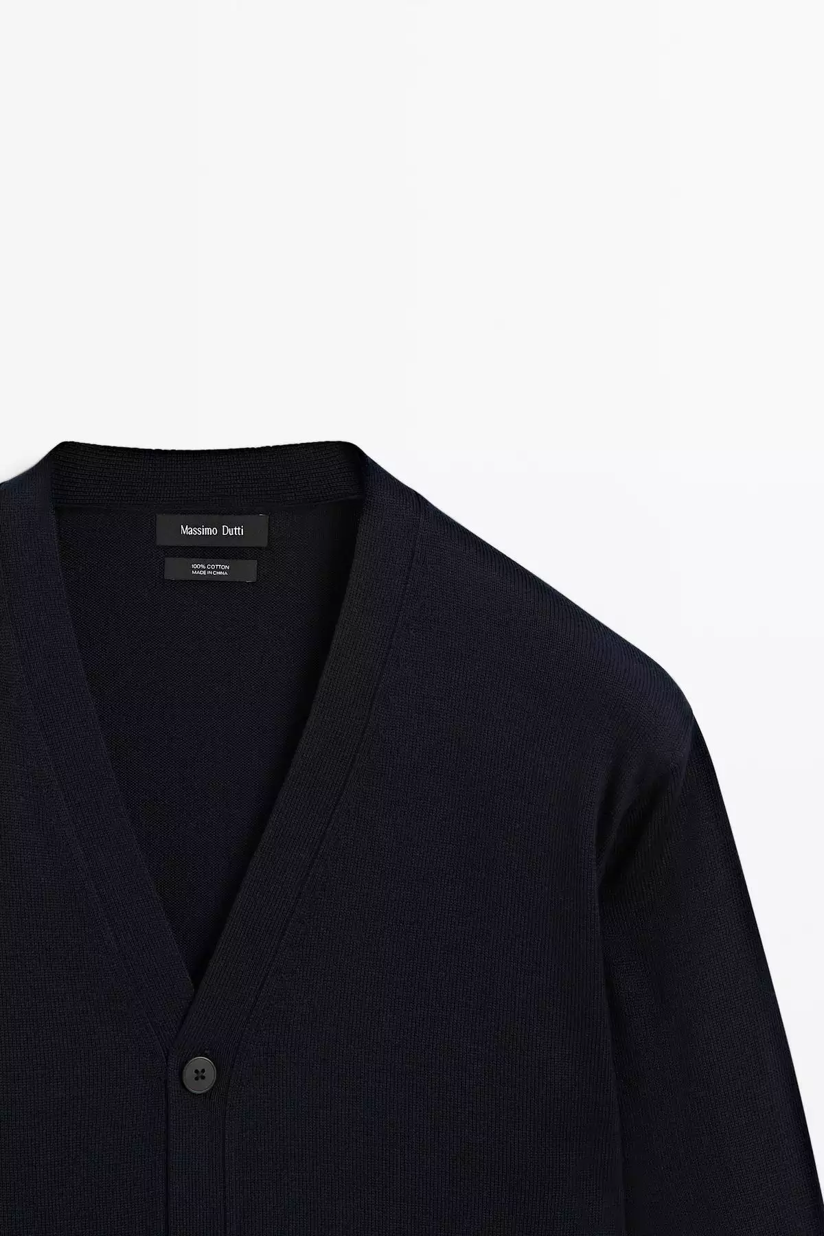 ژاکت تریکو ۱۰۰% پنبه برند Massimo Dutti - 966119542