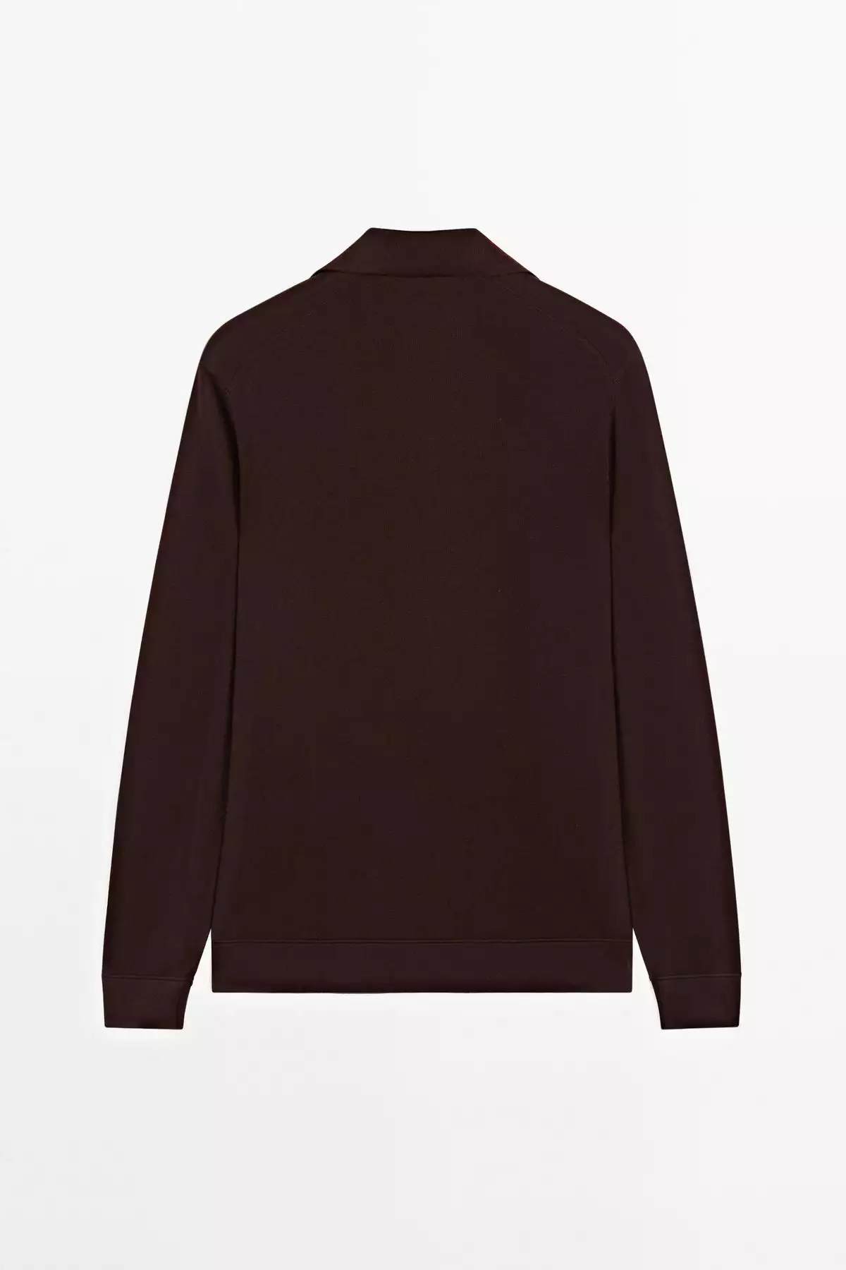پولوشرت یقه دار بافته شده برند Massimo Dutti - 966123412