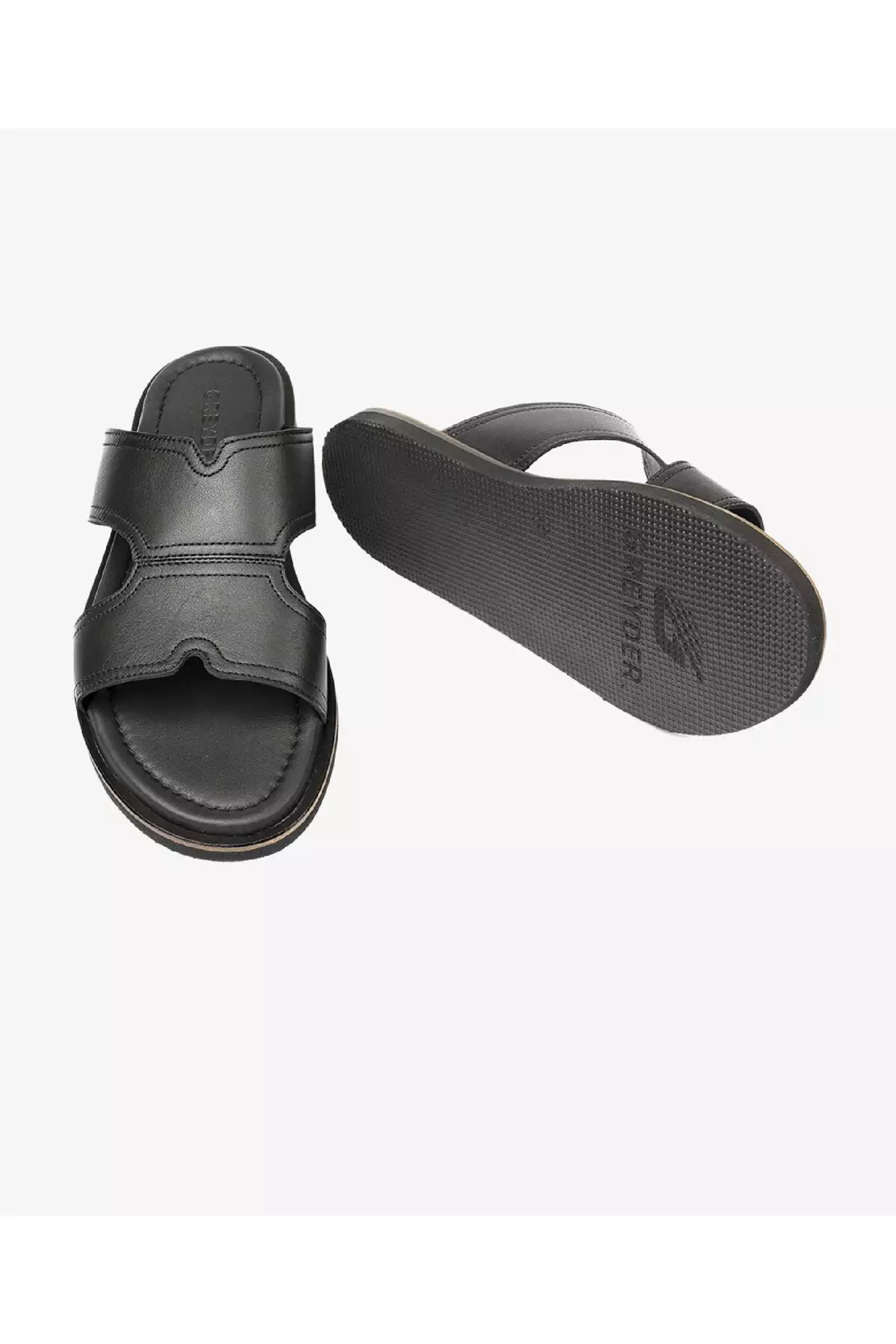 ملوس مشکی مردانه از جنس چرم طبیعی برند Greyder - 823330200