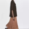 دامن بلند و آزاد کارهای برند Massimo Dutti - 979550685