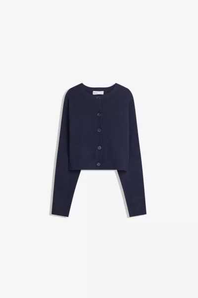 کت دکمه‌دار با بافت نرم برند Bershka - 963494254