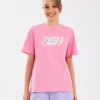 تیشرت اساسی بزرگ دخترانه، رنگ صورتی، کد SK232139-610 برند Skechers - 936514157