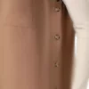 تیم مدل تونیک و شلوار با جزئیات دکمهای رنگ قهوهای - رفکا برند Refka - 926322906