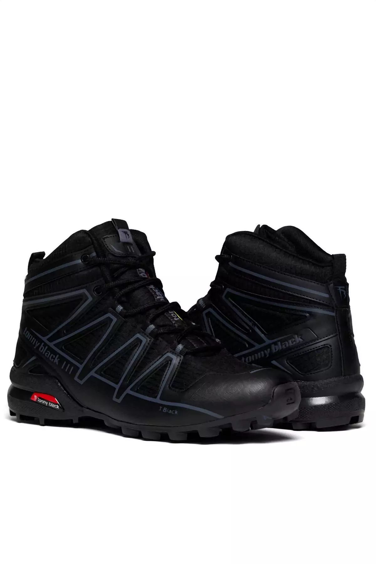 چکمه کوهنوردی راحت قالب مشکی یونیسکس برند Tonny Black - 794232253