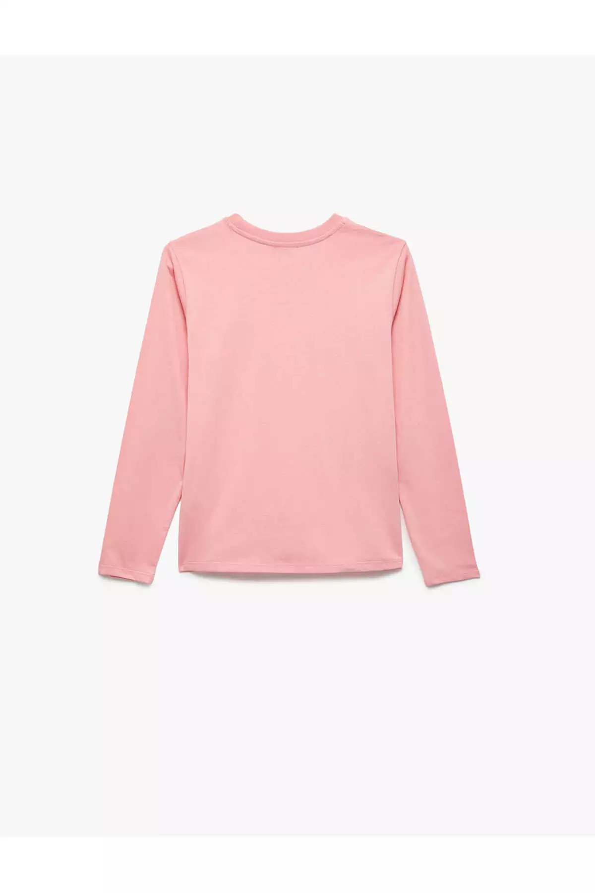 تی شرت با یقه گرد و آستین بلند پنبهای با طرح چاپی برند Koton - 960083159