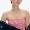 ست بالاتنه و شلوار دو تکه با ترکدار برند H&M - 943986359