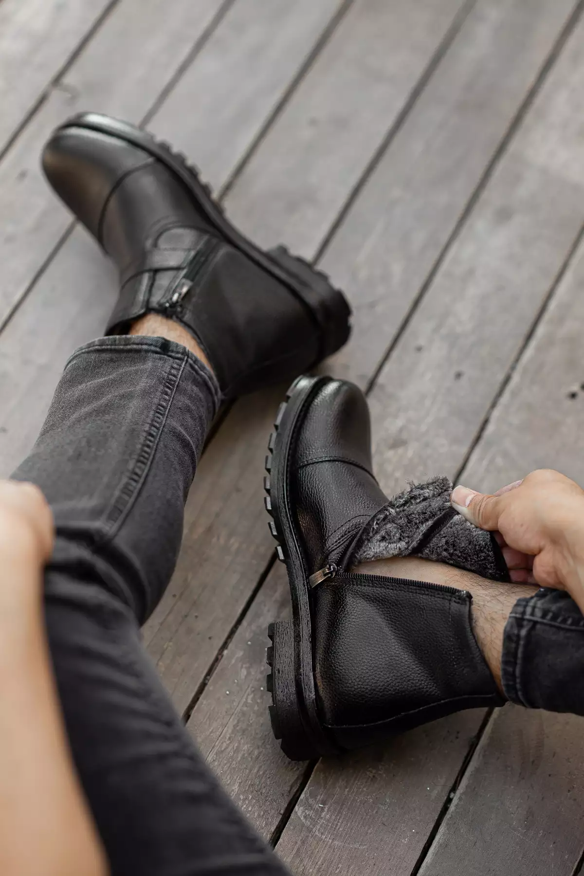 کفش مردانه ضد سرما ضمانتدار مدل D1324 برند Daxtors - 862739210