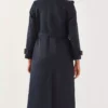 کاپشن زنانه گارنی با جزئیات پوششی و دکمهدار 2488 60261003 برند Bianco Lucci - 871900530