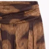 دامن میدی طرح دار آستین دار کجراه برند Massimo Dutti - 1016784452