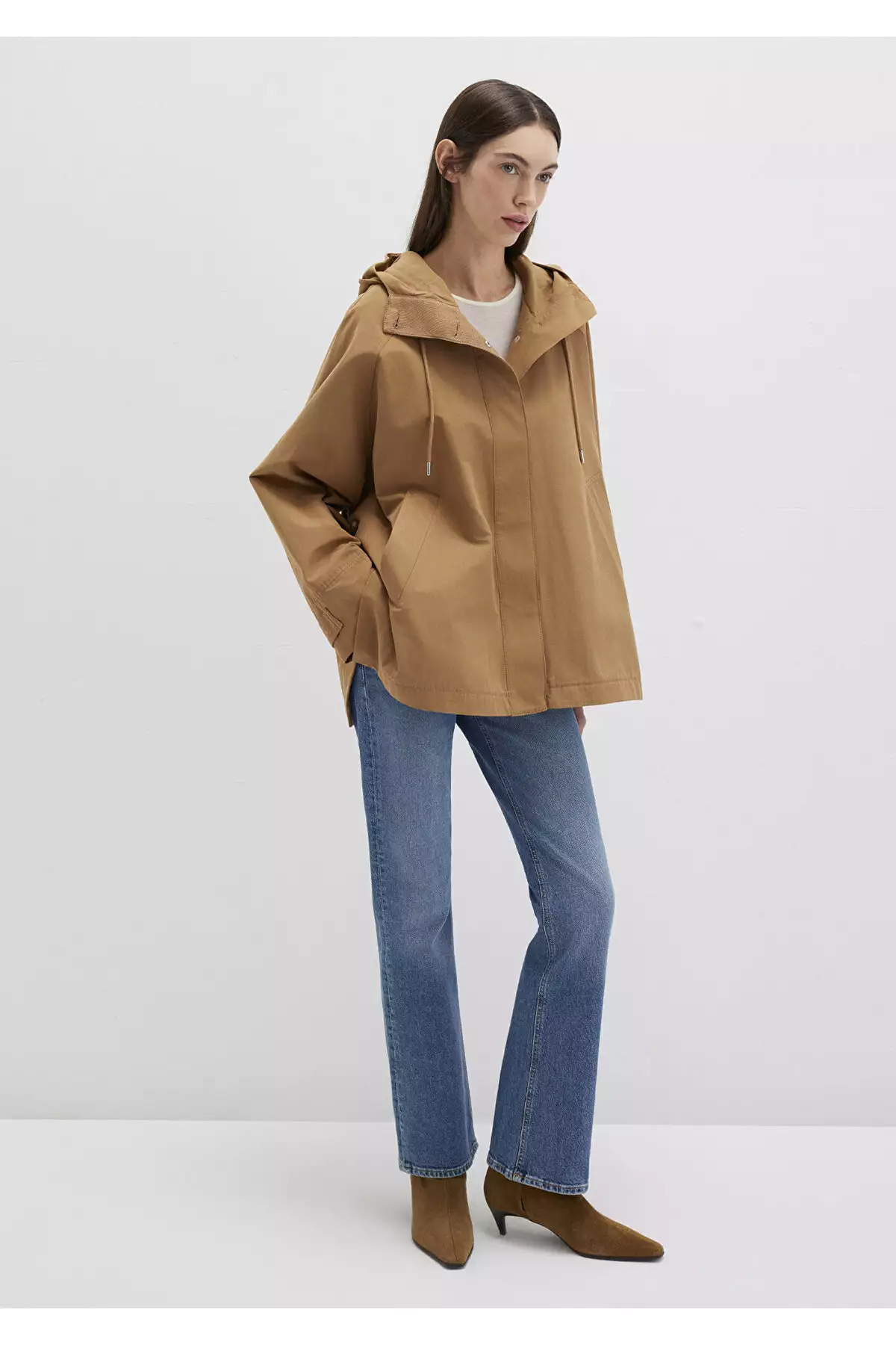 کتانی قهوهای با کلاهی رنگی ۱۱۱۰۵۷۳-۷۰۲۶۹ برند Mavi - 872827639