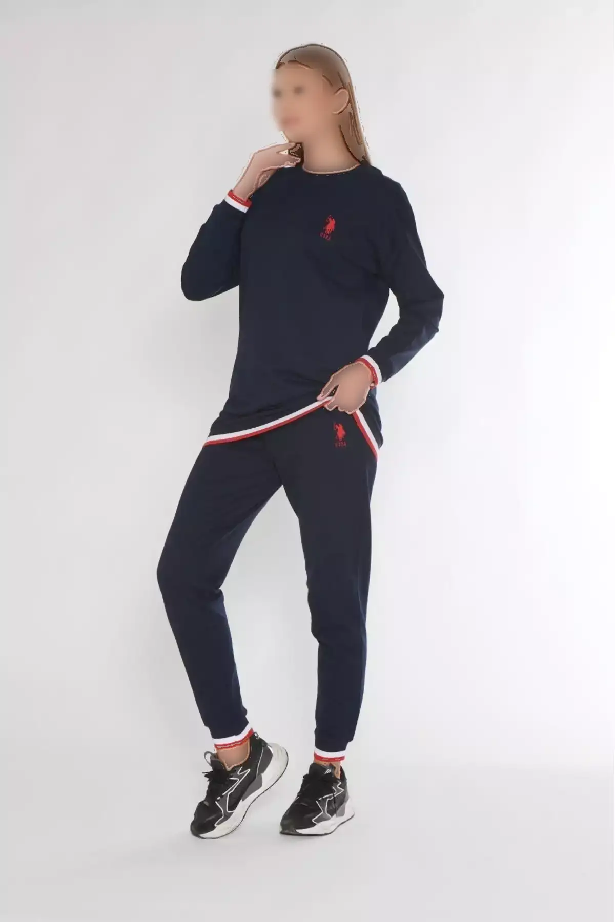 ست لباس زنانه رنگ آبی تیره ۲۰۱۸۱ برند U.S. Polo Assn. - 950170559