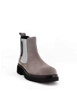 چکمه مردانه از چرم طبیعی رنگ خاکستری مدل 13623n برند Pierre Cardin - 350319218