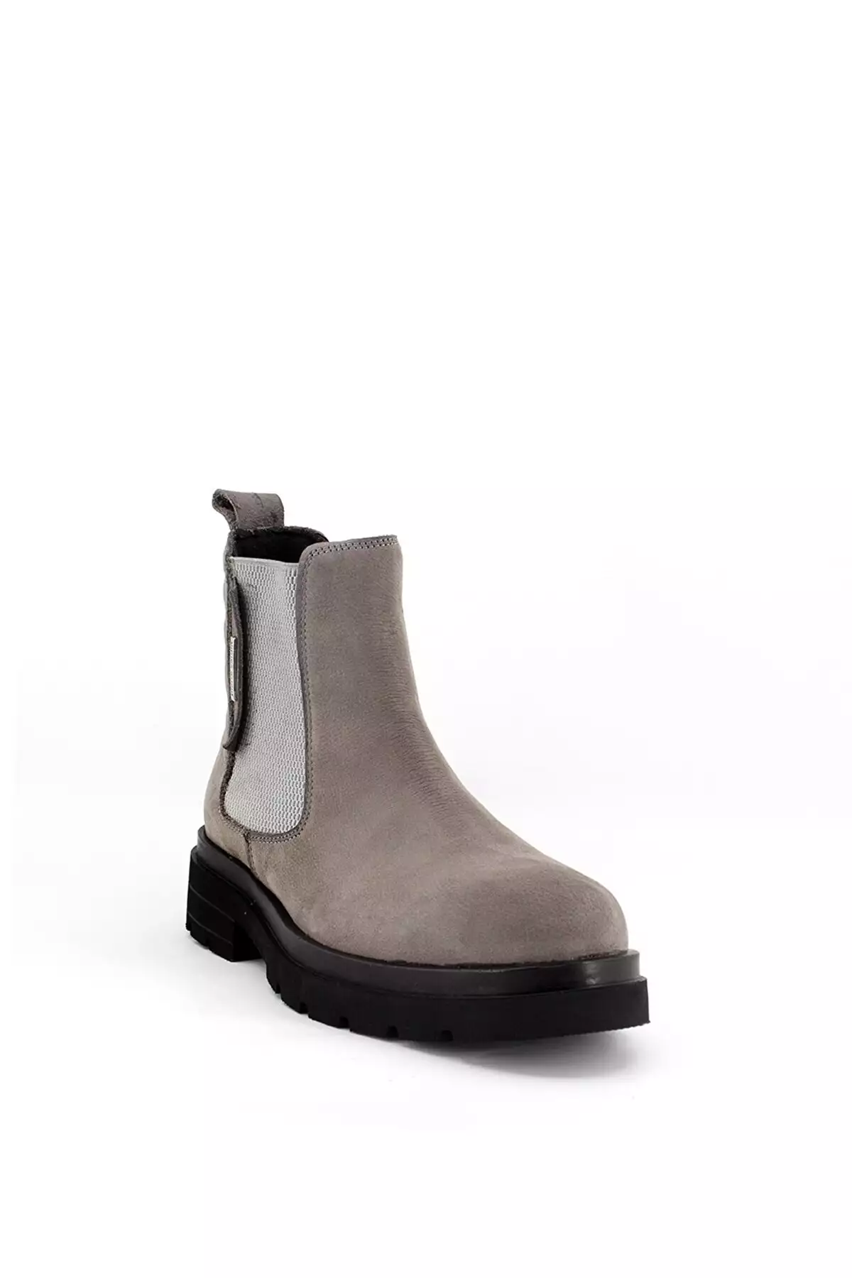 چکمه مردانه از چرم طبیعی رنگ خاکستری مدل 13623n برند Pierre Cardin - 350319218