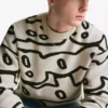 ژاکت چاپی برند Bershka - 963110696