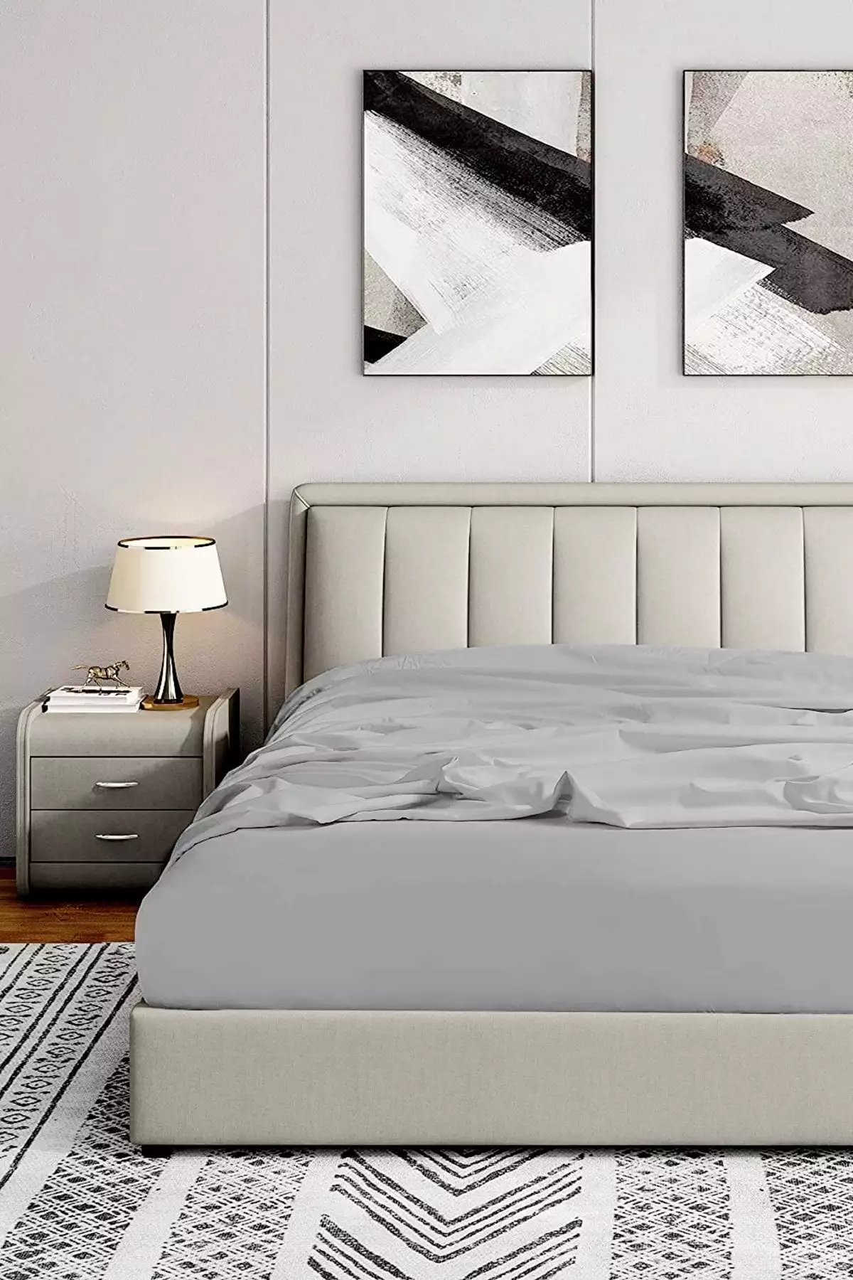 | ژرسه | ملحفه کشدار دو نفره ۱۰۰% پنبه برند Soley - 443345149