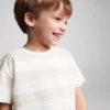 تیشرت شنی برای نوزاد پسر 67024473 برند MANGO - 891110335