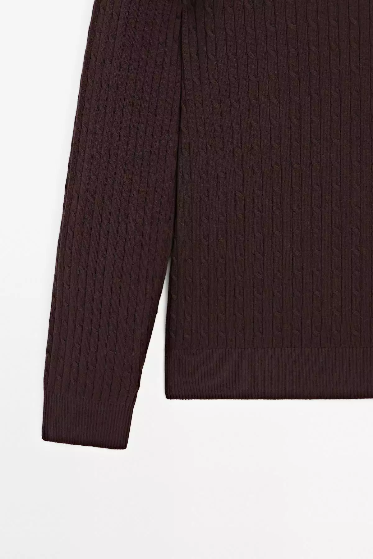 ژاکت بافتنی پلیسهای پنبهای برند Massimo Dutti - 977920618