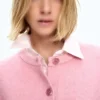 کت دکمهدار با بافت نرم برند Bershka - 984749657