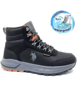 کفش مردانه ضدآب بیرونی U.S. Polo Assn مدل الها رنگ مشکی برند U.S. Polo Assn. - 882324020