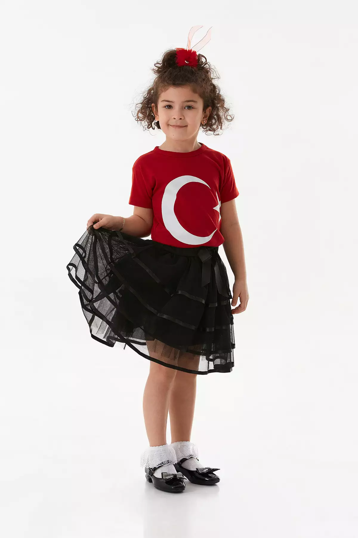 تیشرت بچهگانه با طرح پرچم ترکیه برند Fullamoda - 954264557