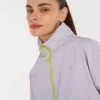 کاپشن بارانی بنفش فولا زنانه با هود برند hummel - 846437836
