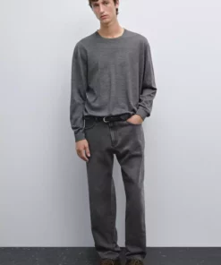 ژاکت بافتنی پشمی مرینو ۱۰۰% برند Massimo Dutti - 943650724