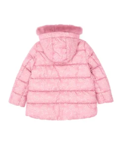 به فارسی، این محصول به این صورت ترجمه میشود: "کاپشن صورتی دخترانه". برند U.S. Polo Assn. - 987717098