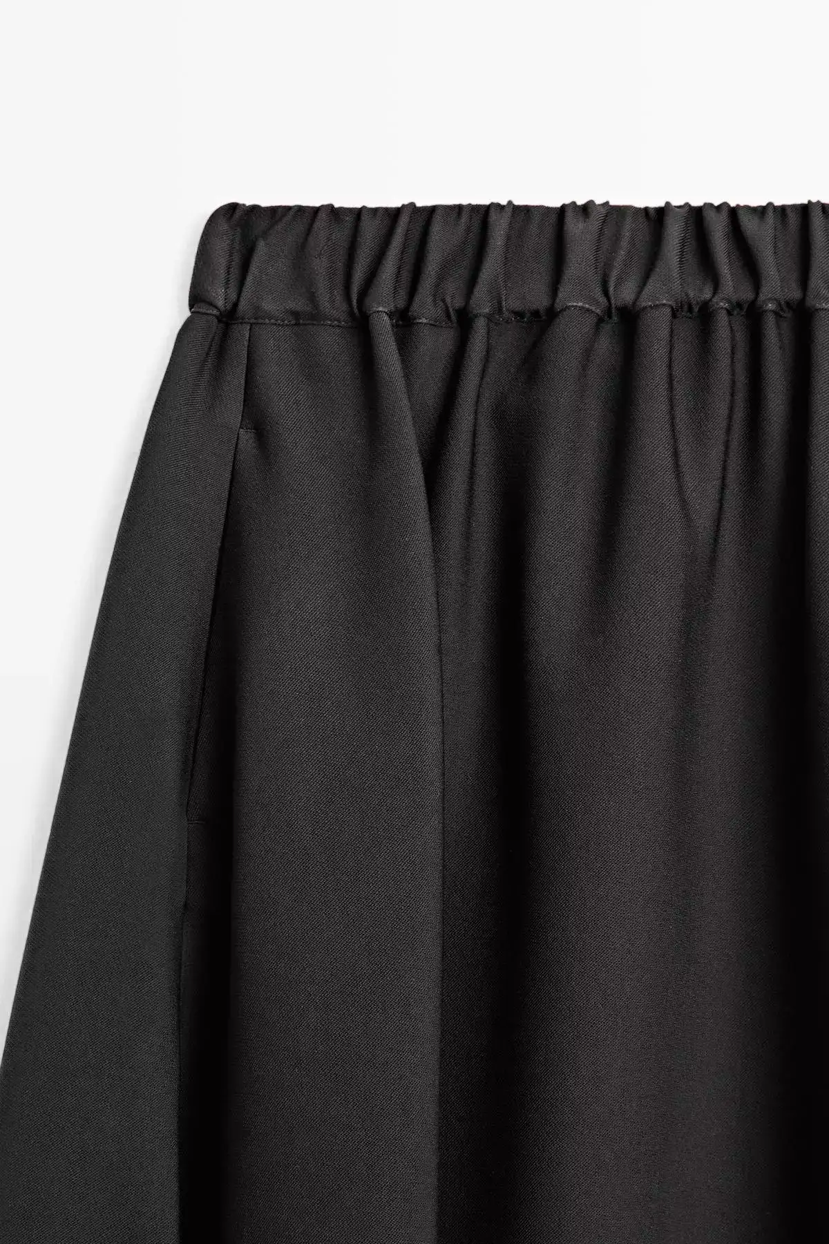 دامن میدی A شکل با کمر الاستیک برند Massimo Dutti - 1016780726