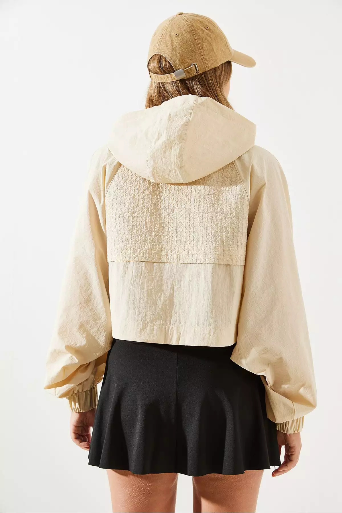 بارانی کلاهدار زنانه با پشت بسته MBMS001 60501001 برند Bianco Lucci - 859647819