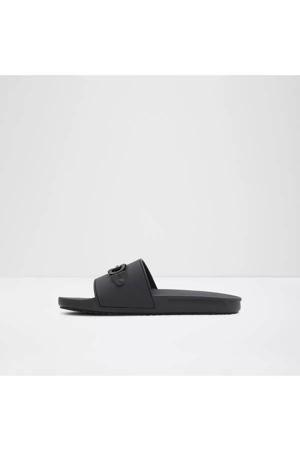 یک جفت دمپایی تخت مشکی از جنس چرم مصنوعی مردانه برند Aldo - 817829447