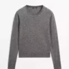 ژاکت پشمی یقه گرد برند Massimo Dutti - 957598678