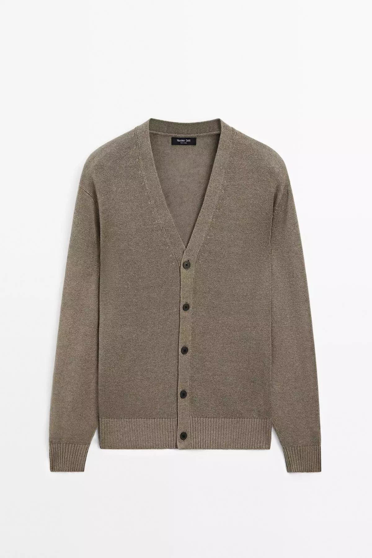 کاردیگان با ترکیب کتان برند Massimo Dutti - 943648677