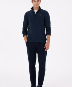 شلوار ورزشی مردانه رنگ سرمهای 50294460-VR033 برند U.S. Polo Assn. - 879860417