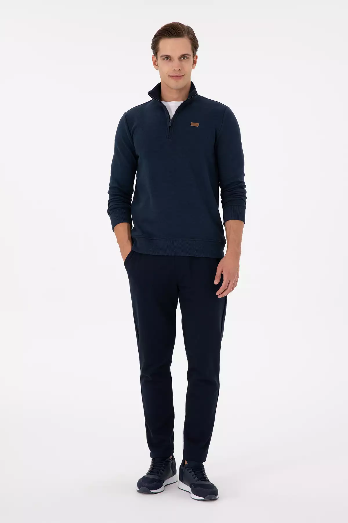 شلوار ورزشی مردانه رنگ سرمهای 50294460-VR033 برند U.S. Polo Assn. - 879860417