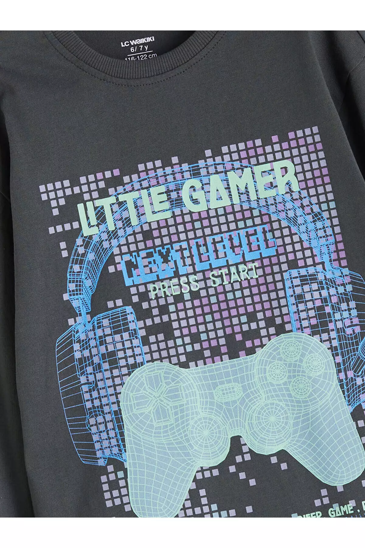 تیشرت مردانه بچهگانه آستینبلند سهتایی با چاپ طرح جدید از برند Cey برند LC Waikiki - 1010226369