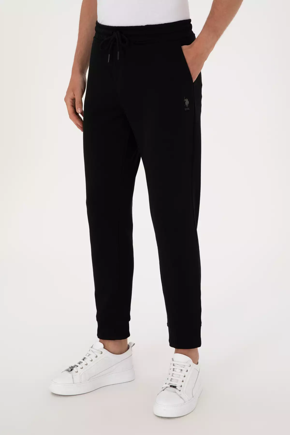 شلوار ورزشی مشکی مردانه 50299452-VR046 برند U.S. Polo Assn. - 886429023