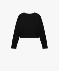 تیشرت بیسیک یقه گرد با آستین بلند از ترکیب ویسکوز برند Koton - 964433056