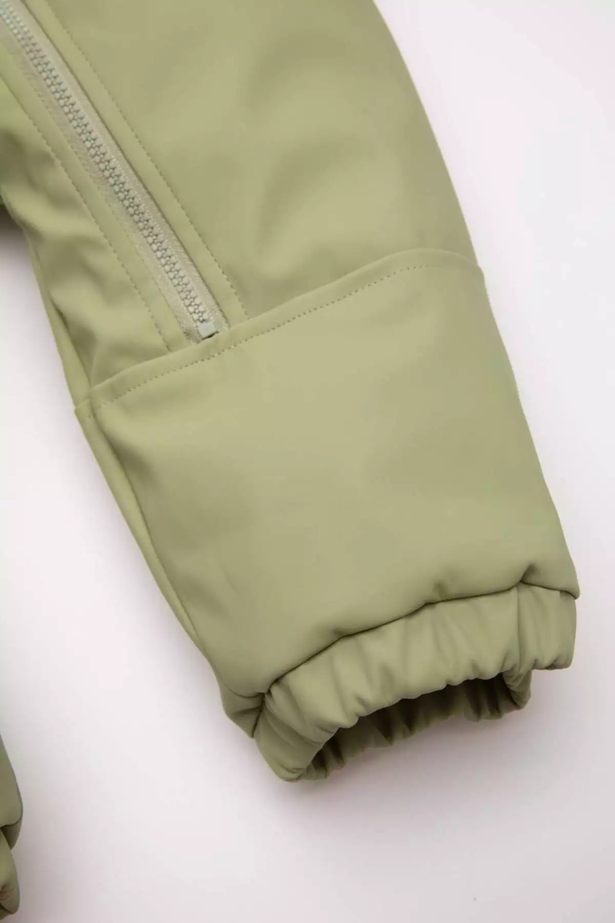 کاپشن کلاهدار ضد آب با زیپ برای نوزاد دختر بچه برند Defacto - 863371529