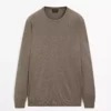 پلیور نخی با آستین بلند برند Massimo Dutti - 944707296