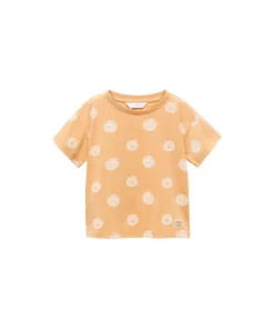 تیشرت رنگ خاکی برای پسر بچه 67006025 برند MANGO - 891109876