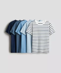 تیشرت ۵ عددی برند H&M - 899904745