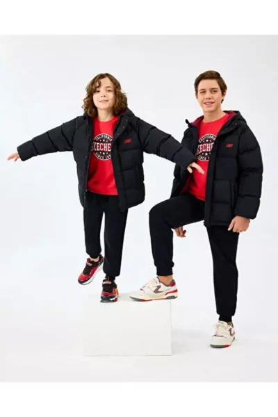 کد SK2520054-1602 B پافری کاپشن پسرانه برند Skechers - 982837046