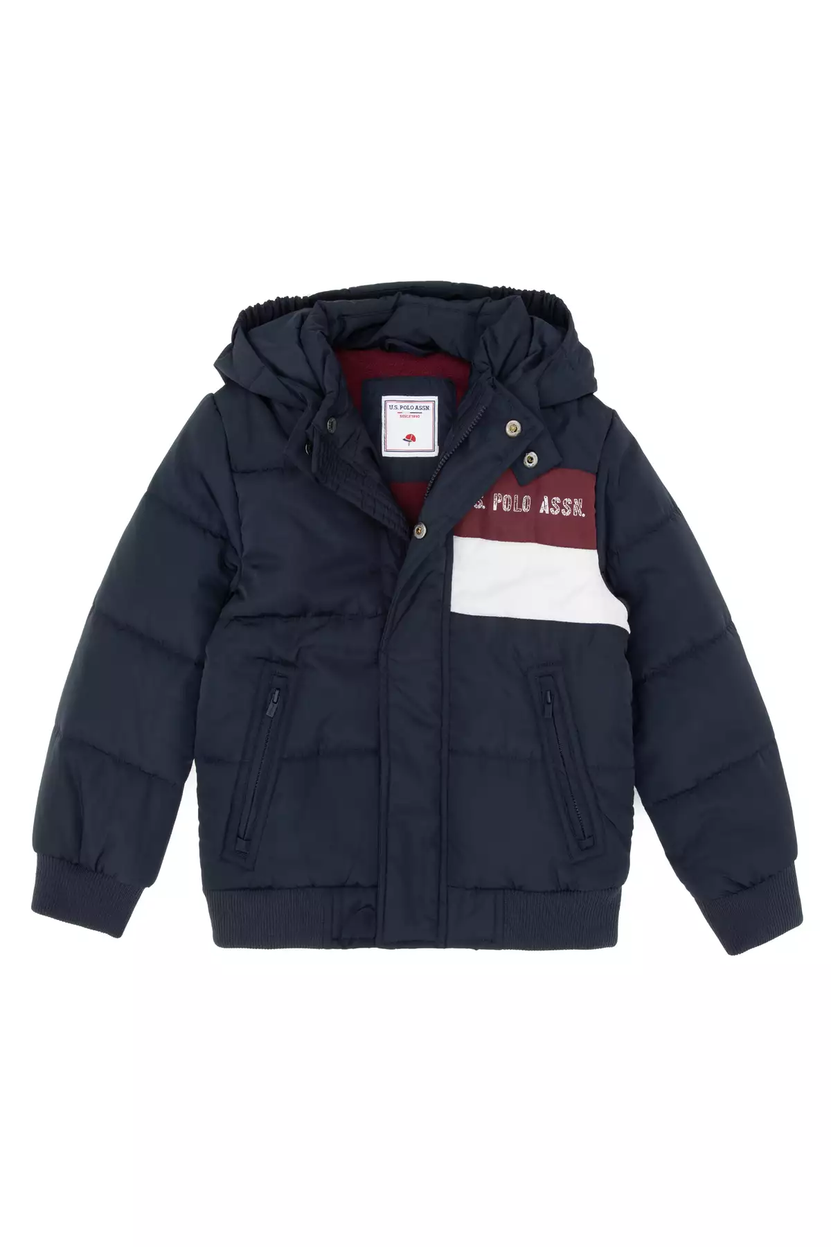 کاپشن سرمهای بچهگانه مردانه 50312096-VR033 برند U.S. Polo Assn. - 1039325436