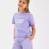 تیشرت اساسی بزرگ دخترانه بنفش مدل SK232139-505 برند Skechers - 929652527