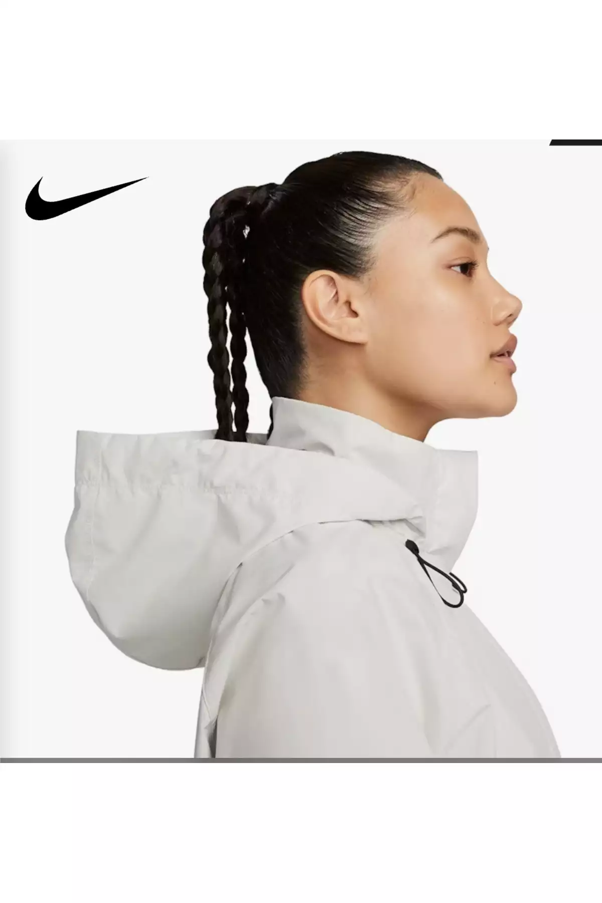 کاپشن دویدن زنانه Storm-FIT Swift مدل بارانی اورجینال برند Nike - 893554672