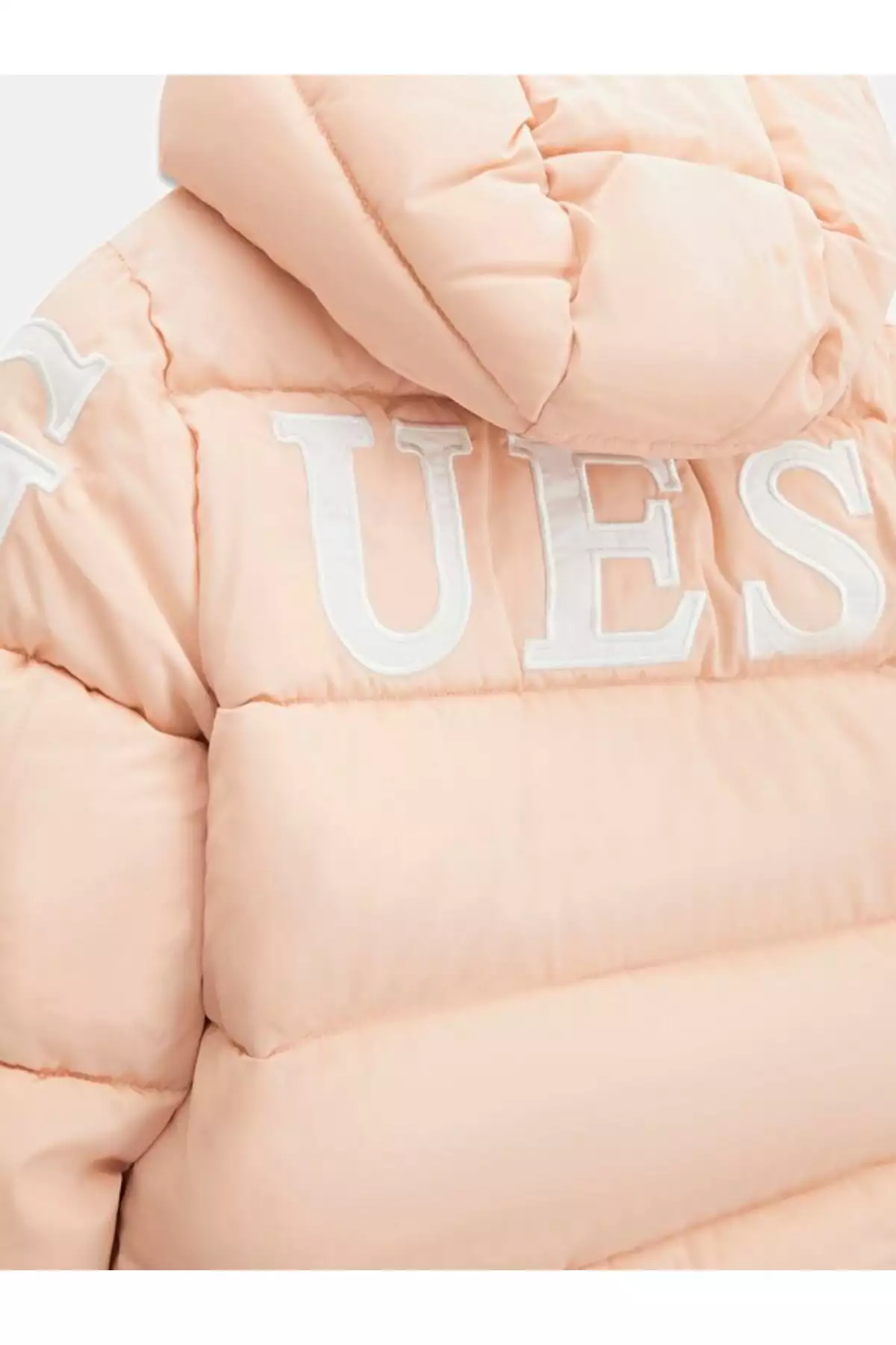 کاپشن کلاهدار دخترانه برند Guess - 985709807